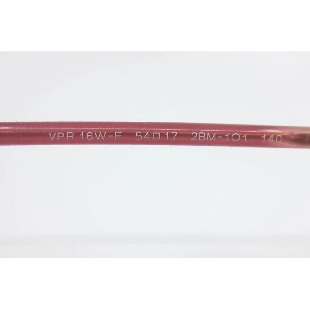 Prada VPR 16W-F 2BM-101 Matte Pink Gold Rectangular Eyeglasses Frames 54-17-140